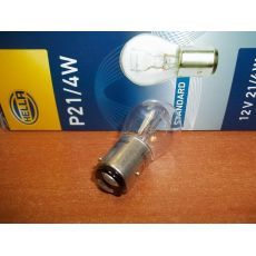 Лампа стоп-сигнала P21W-4W 12V Hella 8GD004772-121