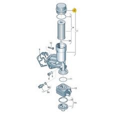 Крышка масляного фильтра 1.9 VAG 045115433C