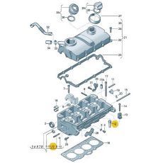 Направляющая клапана MAHLE 029FX31170000