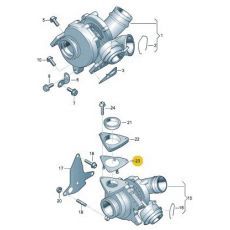 Прокладка турбины BNZ,BPС VAG 070253115