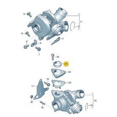 Прокладка турбины кольцо BNZ,BPС VAG 070253117C