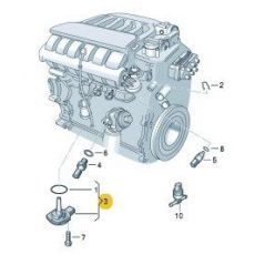 Датчик уровня масла + Т-5 3.2 Hella 6PR008079-041