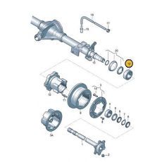 Подшипник ступицы задний 50 FAG  713668040
