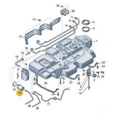 Фильтр топливный CJKA CJKB + Amarok MAHLE KL572