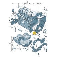 Пробка масляного поддона VAG N90813202