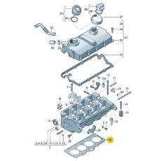 Прокладка головки блока AXC,AXB 1 VAG 038103383DE