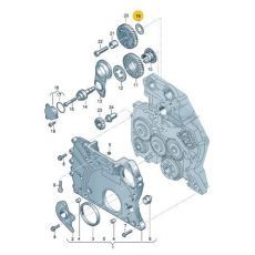 Шайба шестерни распредвала 2.5 + TOUAREG VAG 070109421A