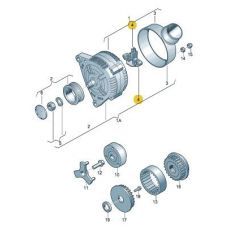 Таблетка генератора BOSCH F00M346137