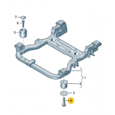 Болт подрамника М14х130 VAG N91035202