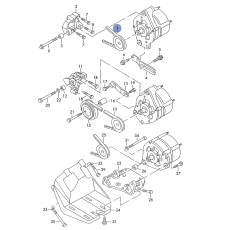 Ремень генератора 70-P-032339(08/92)>>12/94 BOSCH 1987947659