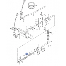 Втулка задняя на тягу КПП (маленькая) HANS PRIES/TOPRAN 103293756