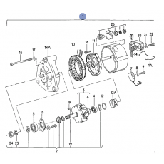 Генератор 65А Delta autotechnik L34560