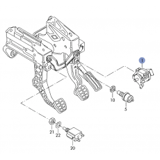 Датчик положения педали акселератора VAG 074907475