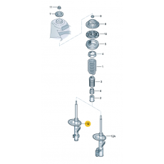 Амортизатор передний SACHS 313327