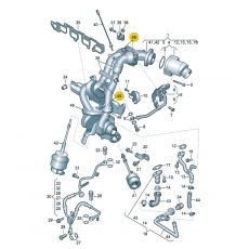 Ремкомплект для турбины CFCA VAG 03L198701C
