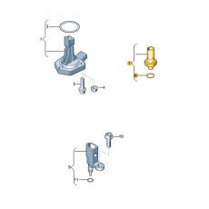 Датчик давления масла VAG 04L919081