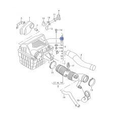 Фильтр воздушный квадратный 08`95->> MAHLE LX537