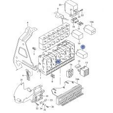 Реле № 53 BOSCH 0332019103