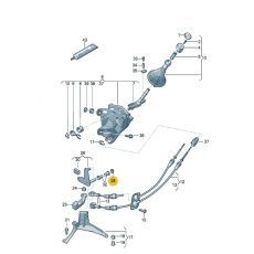 Рычаг переключения передач промежуточный фиксатор VAG 1K0711522