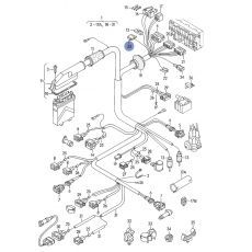 Корпус плоского разъема 2 контакта  SOLLO 02U90090