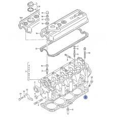 Прокладка головки блока 1X,ABL 2 ^ Victor Reinz 61-31225-40