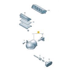 Фара противотуманная L DEPO 441-2046L-UE