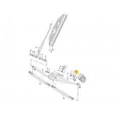 Моторчик стеклоочистителя VAG 1J0955119 Б/У