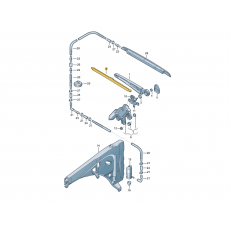 Щетка стеклоочистителя задняя VAG 7L6955425
