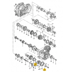 КПП пружинка 5 передачи 31 10 1>> VAG 02J311336B