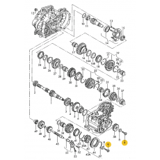 КПП болт 5 передачи М10x35.5 VAG 0A4311335A