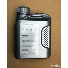 Моторное масло LongLife III 0W30 1 л синтетическое VAG GR52195M2