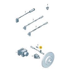 Датчик ABS передний PATRON ABS52195