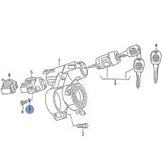 Контактная группа замка зажигания гровер VAG N0120032