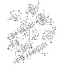 Форсунка болт М8x50 VAG N0147513