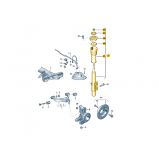 Амортизатор передний 35-50 VAG 2E0413023AS