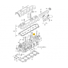 Болт головки блока М12x115 VAG 068103384A