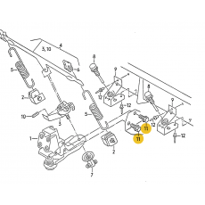 Болт крепления М8х16 VAG N01029316