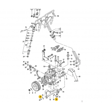 Болт крепления корзины М8x16 +1,6D +LT VAG N01029316