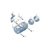 Болт крепления стартера М8х32 VAG N10612801