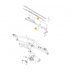 Брызгалка омывателя лобового стекла VAG 2D1955986B