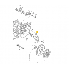 Вилка сцепления VAG 02J141719B Б/У