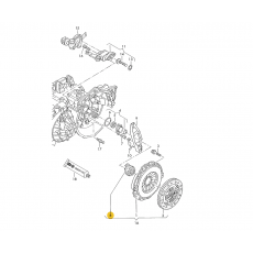 Выжимной подшипник SACHS 3151000388