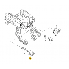 Выключатель педали сцепления VAG 2D0927189A