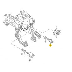 Выключатель стоп сигнала VAG 2D0945515
