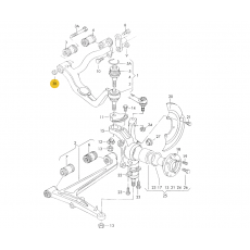 Гайка верхнего рычага M12 VAG N10028910