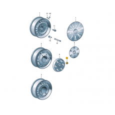 Гайка колесная 50 M14 VAG WHT000889