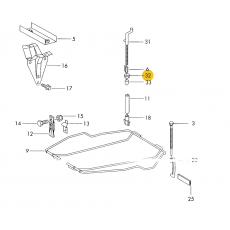 Гайка M10 VAG N10155211