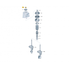 Гайка переднего рычага M14 VAG N10240304