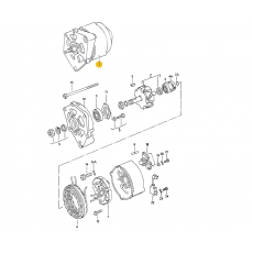 Генератор 45 A ACT ACL 1G 1E DV DW CP Delta autotechnik L34240