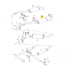 Глушитель 4-я часть AAC,AET,AEU SINCRO Polmostrow 30.439
